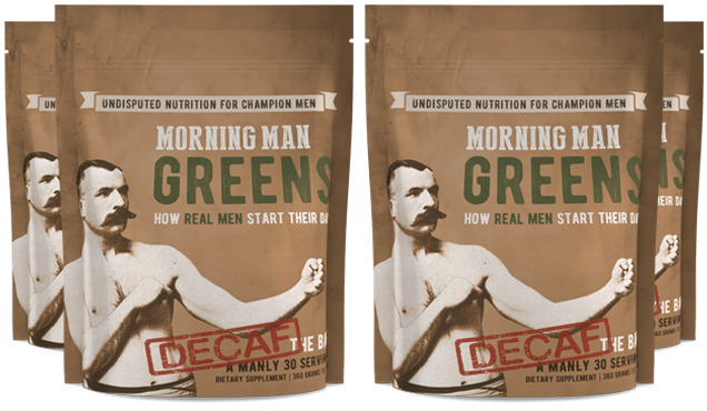 4 Bags of Morning Man DECAF