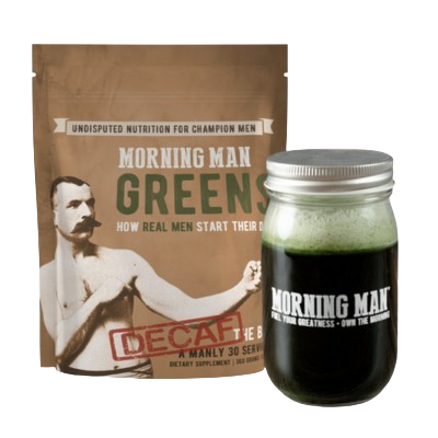 1 Bag Morning Greens + Moonshine Shaker Mug Bundle