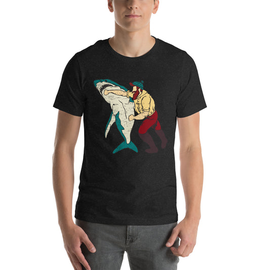 Morning Man Shark Brawl T-Shirt