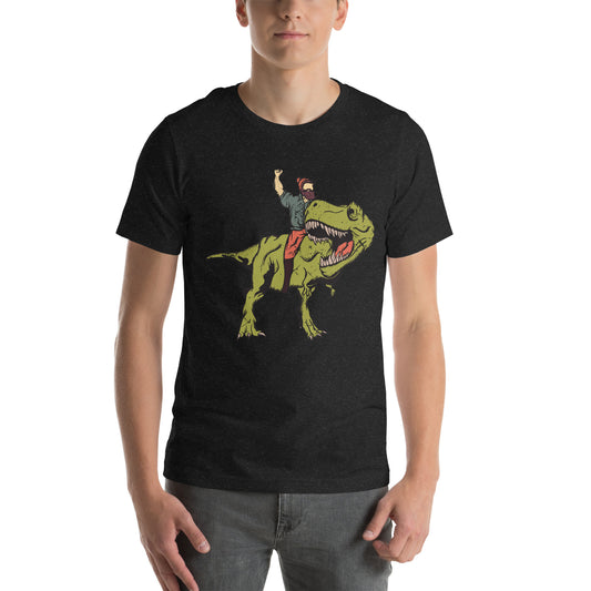 Morning Man T-Rex Brawl T-shirt