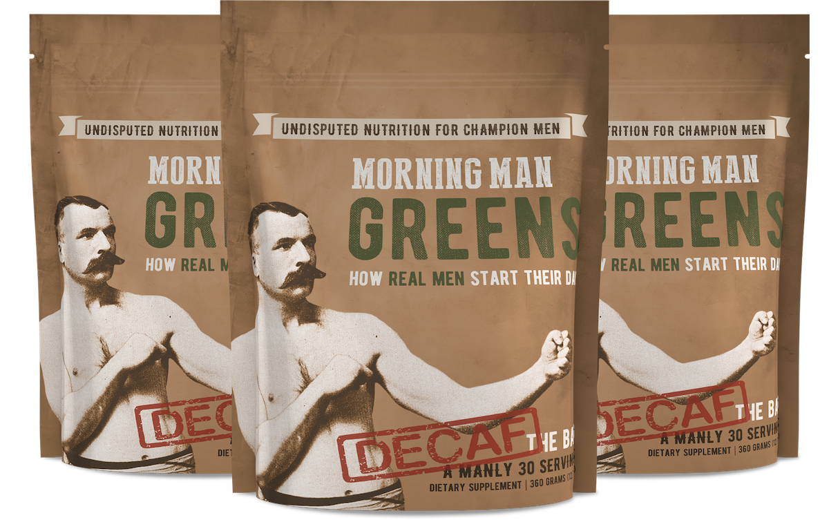 3 Bags of Morning Man DECAF