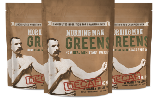 3 Bags of Morning Man DECAF Monthly