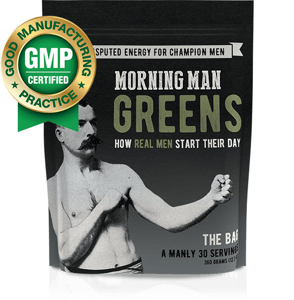 "Set It & Forget It" Morning Man Greens Bundle for Real Men