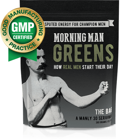 "Set It & Forget It" Morning Man Greens Bundle for Real Men